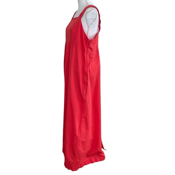 Pact NEW Canopy Linen Blend Tank Dress Red Size XXXLarge - Picture 5 of 12
